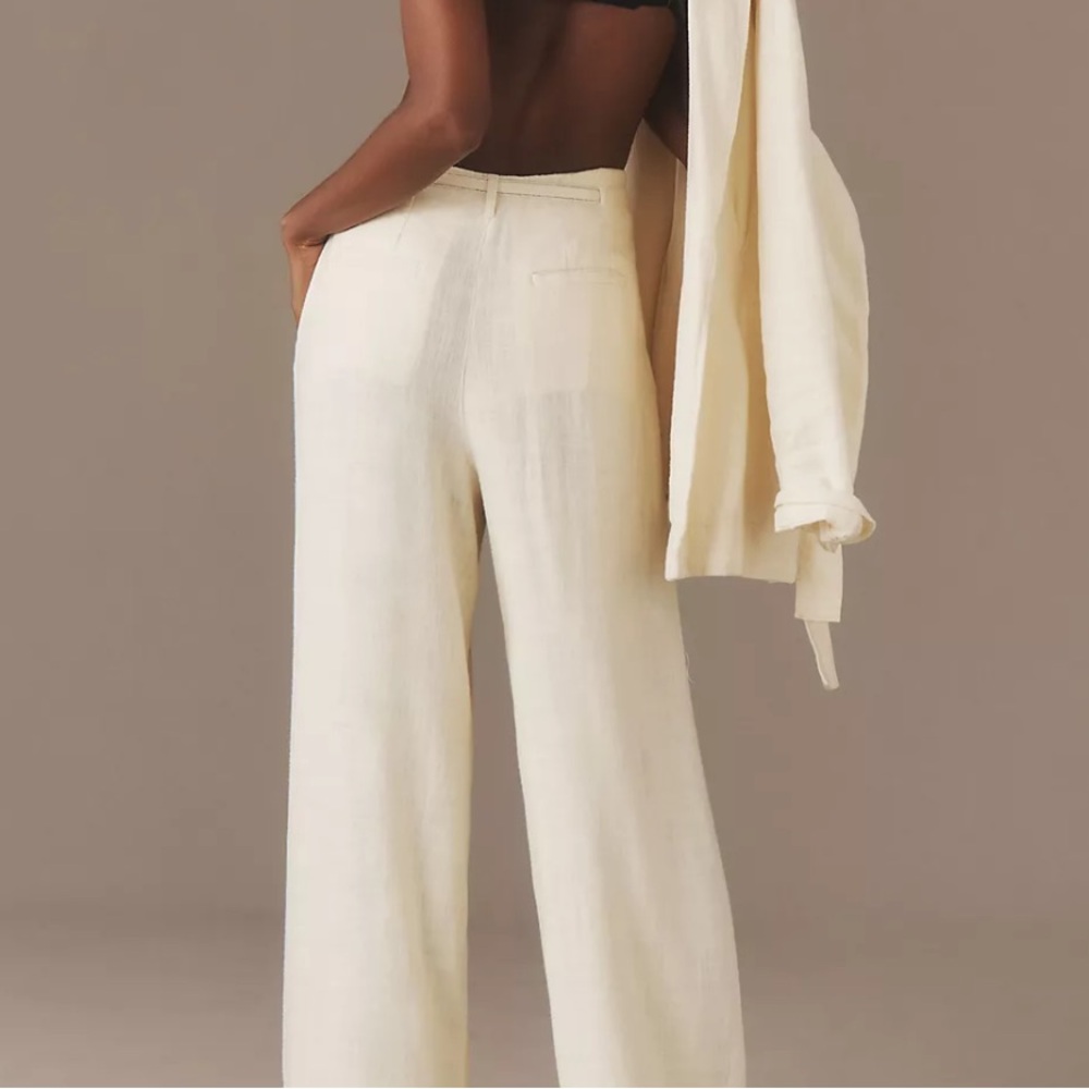 Linen City Beach Trouser Pants
By Anthropologie
NWWT
Color - Ivory - Picture 3 of 7